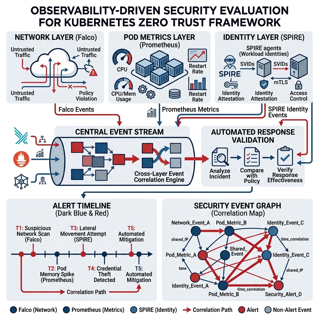 Zero Trust observability evaluation figure